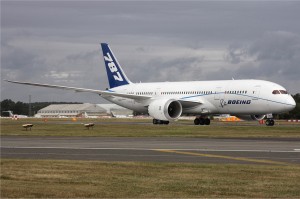 Boeing 787 Dreamliner at Farnborough (click for larger)