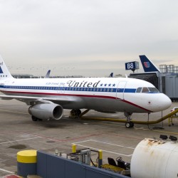 United Airlines Retro Livery. Photo by Eric Dunetz