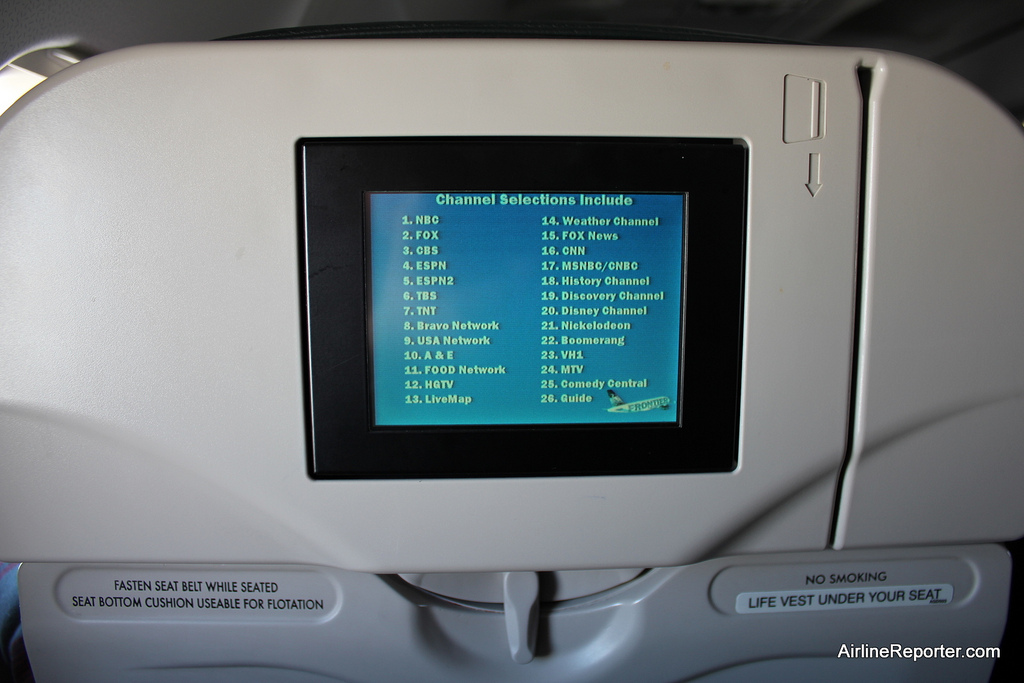 A320 Seating Chart Frontier Airlines