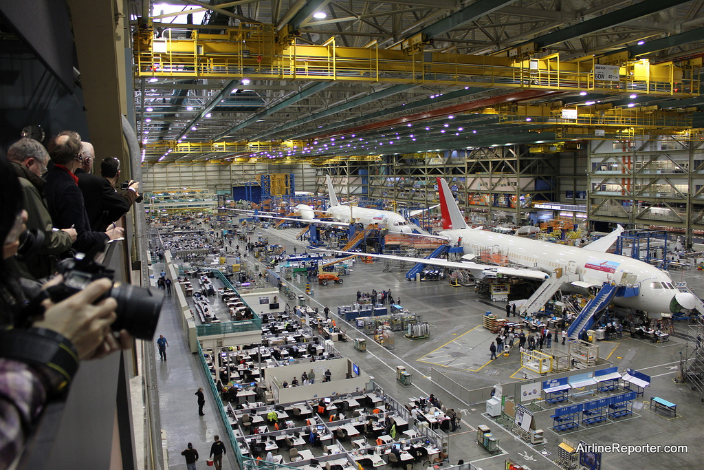 Boeing Factory Tour 787 Dreamliner And 777 Worldliner