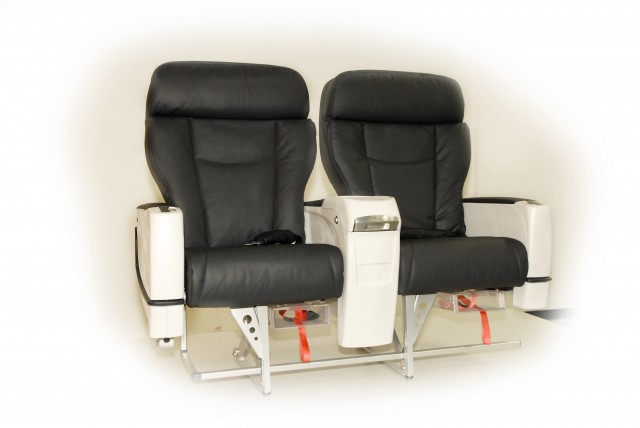Alaska Airlines new New Recaro seats for First Class that will make their apperance on the airline's new Boeing 737-900ERs. Image from Alaska. 