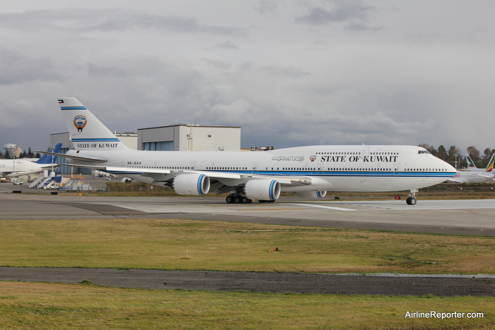 Photos State Of Kuwait Boeing Bbj 747 8 And Others At Paine