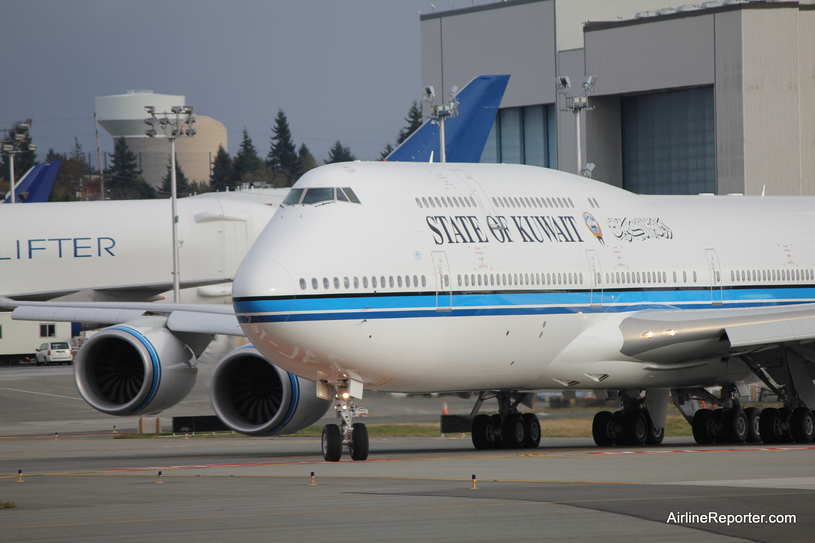Photos State Of Kuwait Boeing Bbj 747 8 And Others At Paine