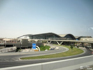 The Outside of the New Doha International Airport - Photo: Mal Muir Airlinereporter.com