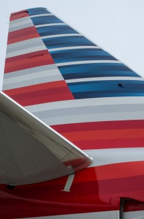 The new American Airlines tail design