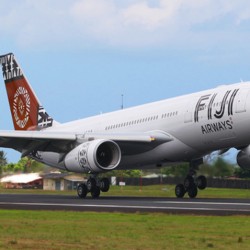 Fiji Airways first Airbus A330. Image from Fiji Airways.