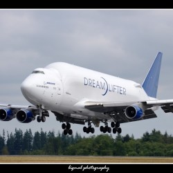 N718BA lands at Paine Field in Everett (not on the day in Question) - Photo Mal Muir | AirlineReporter.com