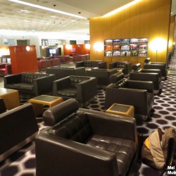 The Qantas First Class Lounge in Melbourne, designed by Marc Newson - Photo: Mal Muir | AirlineReporter.com