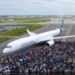 Photos + Video: First Airbus A350 Comes Out of Paint