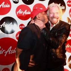 The Two Airline CEO's Tony Fernandes & Sir Richard Branson - Photo: Adam Lee, Air Asia