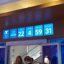 Only 22 days, 4 hours, 59 minutes, 31 seconds until JFK T4 opens.... but who's counting.