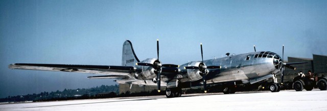 Renton is no stranger to high production rates. During WWII 1,119 B-29 Superfortresses were produced at Renton. Image courtesy: Boeing