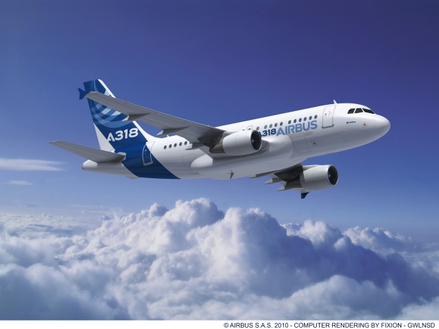 Composite image of the Airbus A318. Image: Airbus. 