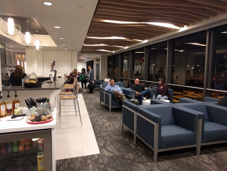 First Look Alaska Airlines New Satellite Lounge In Seattle