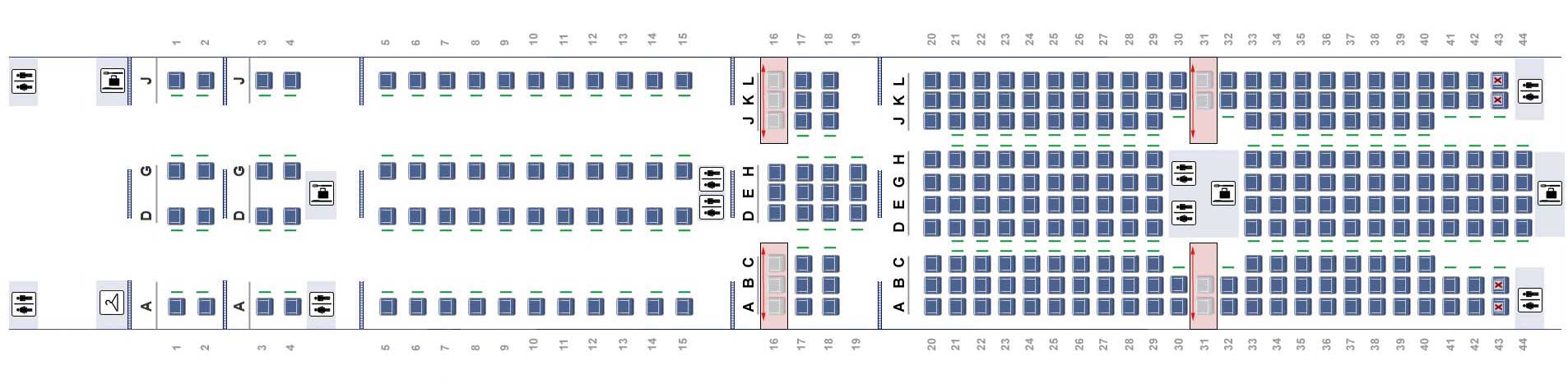 airline seat assignments