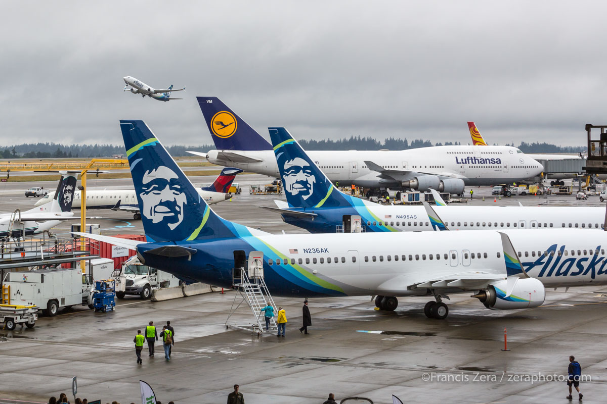 Alaska Airlines Annual Aviation Day is AvGeek Heaven ... Alaska Airlines