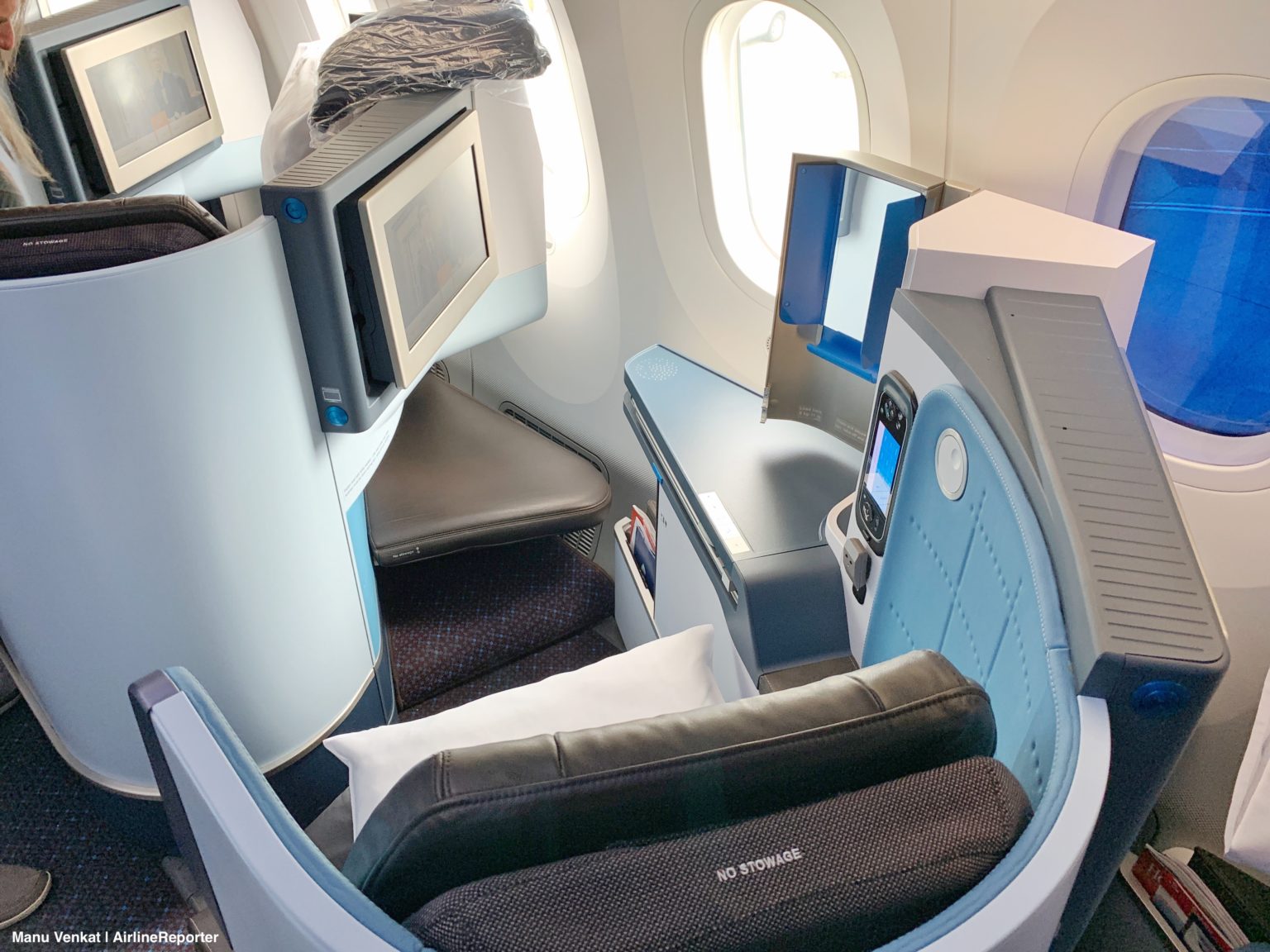 Something New Something Blue Flying KLMs 787 9 Dreamliner Business