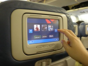 Delta Air Lines's in-flight entertainment system