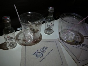 Some nice drinks had on a recent flight on Alaska Airlines that did not fly over New Mexico