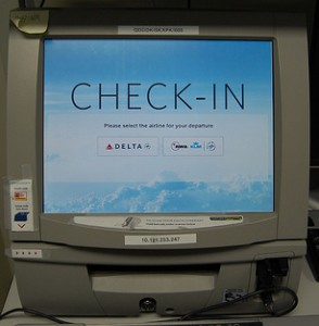 Delta Airlines Kiosk - they can create a lot of anger