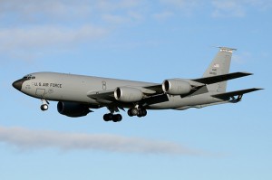 A Grand Forks KC-135 callsign 'Cafe 02' built off the Boeing 707