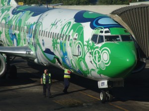 Kulula Air Boeing 737 with a very busy livery