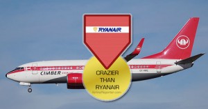 Congrats! Cimber Sterling earns the "Crazier Than Ryanair" medal.