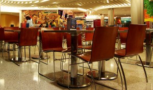 Houston Airport's Food Court