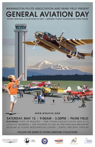 Come check out General Aviation Day on May 15th at Paine Field.