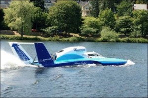 The Boeing U-787 hydroplane.