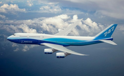 Computer drawing of the Boeing 747-8 Intercontinental from Boeing.com