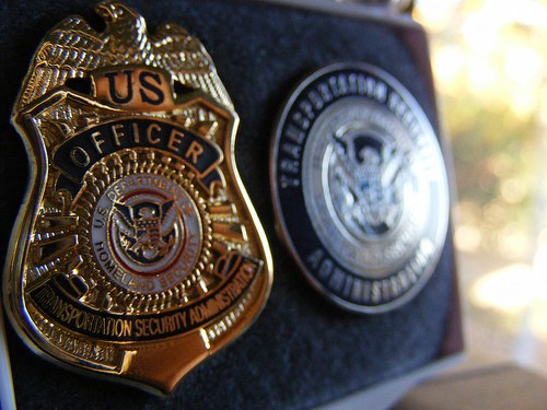 TSA badge