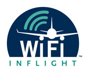 WiFi-Inflight_Logo Pretty clever WiFi logo with the dots for the i's being the engines!
