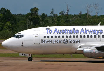 When flying to Australia, make sure not to bring in porn or else!