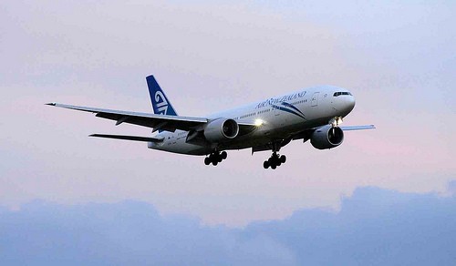 Air New Zealand Boeing 777 at Auckland, New Zealand