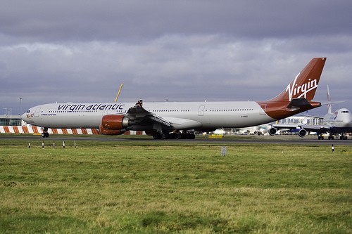 Virgin Atlantic Airways Airbus A340 (G-VRED)