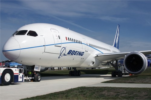 Boeing 787 Dreamliner at Farnborough