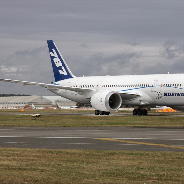 Boeing 787 Dreamliner at Farnborough