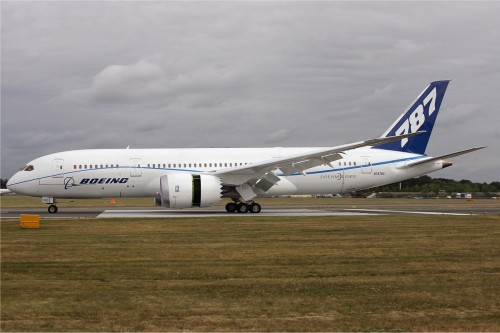 Boeing 787 Dreamliner at Farnborough