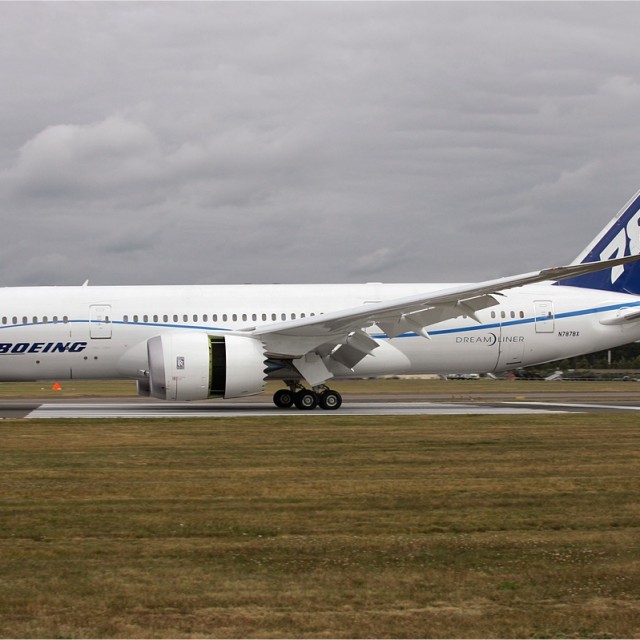Boeing 787 Dreamliner at Farnborough