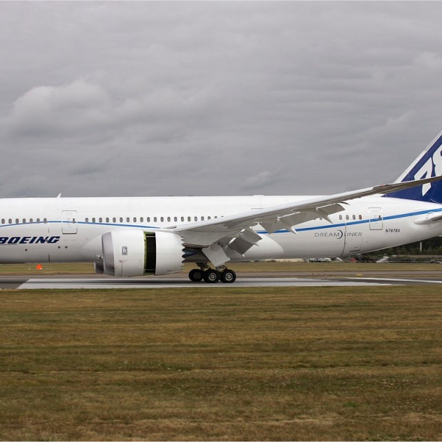 Boeing 787 Dreamliner at Farnborough