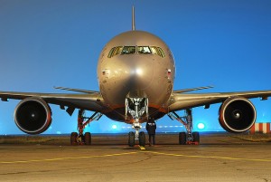 Great head-on shot of Aeroflot Boeing 767