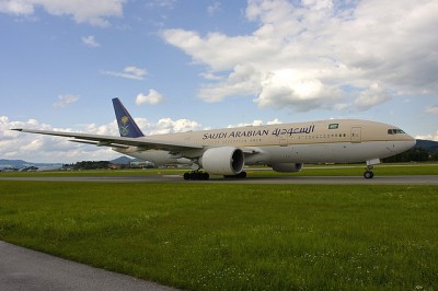 Saudi Arabian Airlines Boeing 777-200 (SV7679)