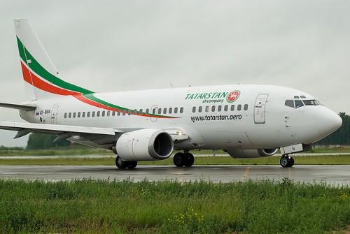 A Tatarstan Boeing 737-500