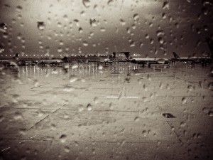 Delays Bad weather can cause airline delays, but do not blame the airline... blame the situation.