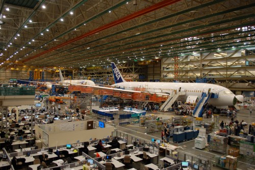 ZA102 sitting on the factory floor in June 2010. Photo by Jon Ostrower.