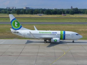 800px-Transavia_B73G Transavia Boeing 737-700