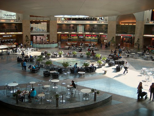 Ben Gurion International Airport outside of Tel Aviv.