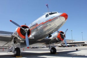 The Flagship Detroit's American Airlines DC-3 at San Francisco.