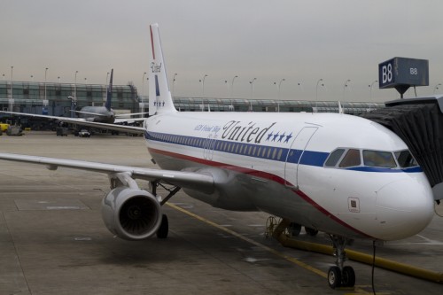 United Airlines Retro Livery. Photo by Eric Dunetz